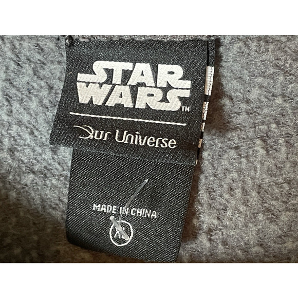 Star Wars Our Universe Dark Side Sith Legion Gray Sweatshirt XL First Order Kylo - Picture 7 of 12